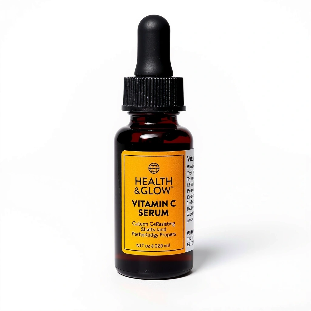 Healthglowessentials & Glow Vitamin C Serum bottle